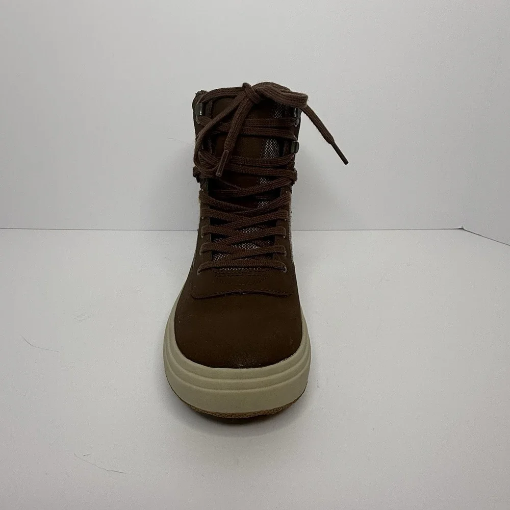 Merrell Holly 2 J003766 Women's 8 Oak Waterproof Round Toe Lace Up Winter Boots